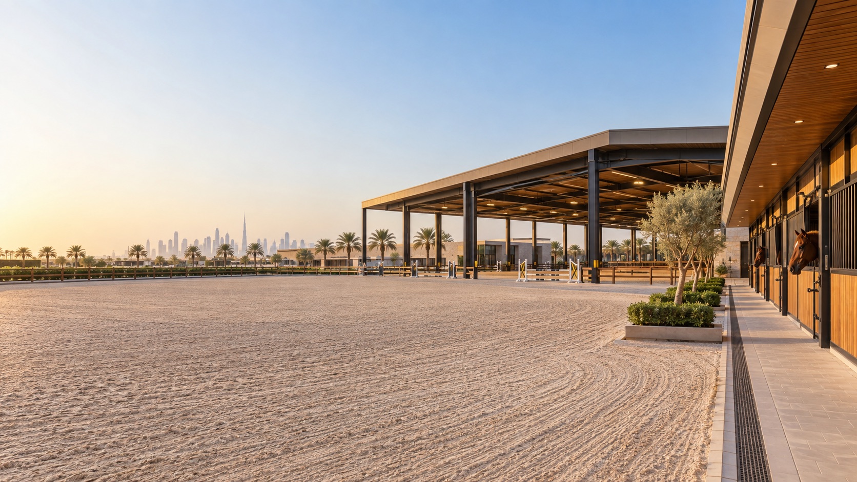 Purpose-built equestrian facility